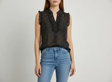 wiosenne bluzki: Bluzka damska, rozmiar L — 5