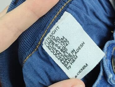 stradivarious stroje kąpielowe: Spodnie jeansowe, H&M, 9-12 miesięcy, stan - Idealny — 4