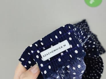 kuloty damskie jeansy: SZACHOWNICA, Spodnie 3/4 damskie, rozmiar M — 4