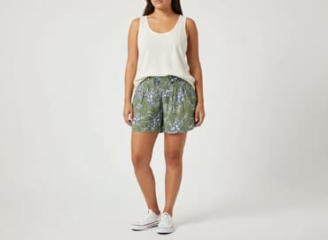 krótkie spodenki na wesele: Peacocks, Szorty damskie, rozmiar 2XL — 6