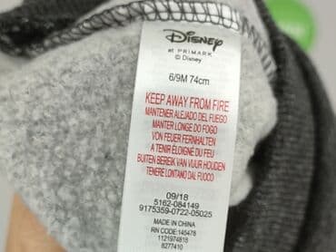 Світшот, Disney, 6-9 міс., стан - Дуже гарний — 5