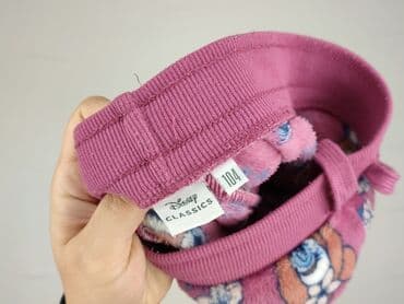 czarne obcisłe spodnie: Sweatpants, Disney, 3-4 years, 98/104, condition - Very good — 4