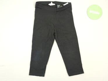 reserved woskowane spodnie: Leggings for kids, H&M, 8 years, 116/122, condition - Very good — 2