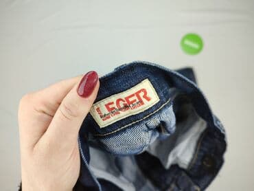 jeansy z prostą nogawką: DENIM JEANS, Jeansy damskie, S — 4