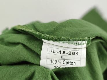 dżinsy luźne: Spodnie materiałowe damskie, rozmiar L — 4