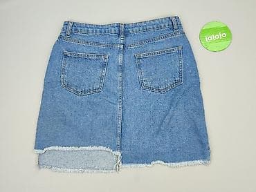 high waisted jeans: Spódnica damska, rozmiar L — 4