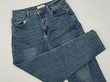 mom fit mango: Jeansy damskie, rozmiar L — 1