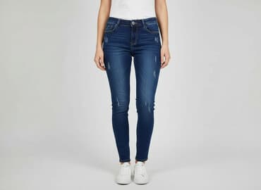 siksilk spodnie jeansowe: Jeansy damskie, rozmiar S — 7