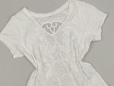 bluzki z dekoltem v na plecach: T-shirt damski, rozmiar S — 2