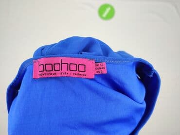 błękitna sukienka wieczorowa: Boohoo, Sukienka damska, rozmiar L — 4