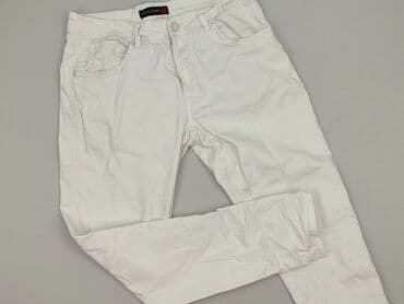 woskowane legginsy z wysokim stanem zara: Material trousers for women, size 4XL (EU 48) — 1
