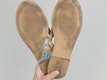 klapki z brylantami: Sandały damskie, rozmiar 41 — 5