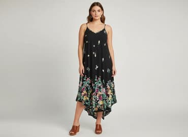 sukienki xxl na lato: Sukienka damska, rozmiar XL — 7