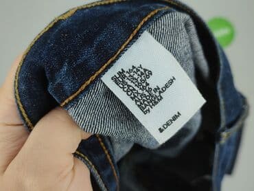 fioletowa bluzka dla dziewczynki: Spodnie jeansowe, H&M, 14 lat, 164, stan - Bardzo dobry — 4