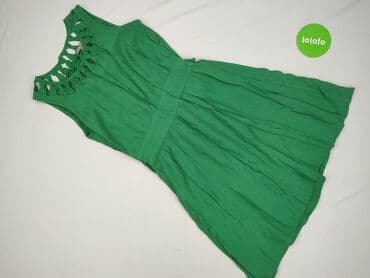 sukienki butelkowa zieleń midi: Mint & Berry, Sukienka damska, rozmiar M — 2