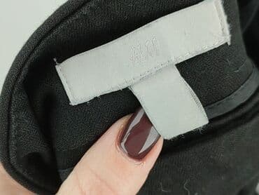 h m trampki czarne: H&M, Spodnie materiałowe damskie, rozmiar S — 4