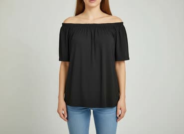 bluzka z odkrytym ramieniem allegro: Bluzka damska, rozmiar M — 7