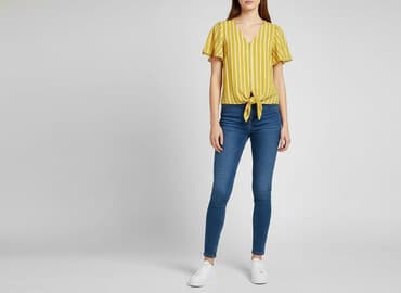 bluzka w paski pepco: Primark, Bluzka damska, rozmiar L — 7