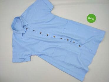 jasna sukienka plus size: Sukienka damska, rozmiar L — 2