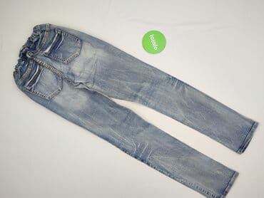 dziurawe dżinsy: Jeansy damskie, rozmiar L — 4