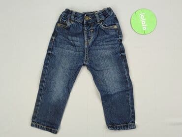 jeansy dla niskich: Spodnie jeansowe, F&F, 1.5-2 lat, 92, stan - Idealny — 2