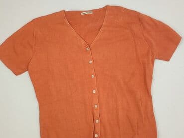 sweter z krótkim rękawem męski: Kardigan damski, rozmiar L — 1