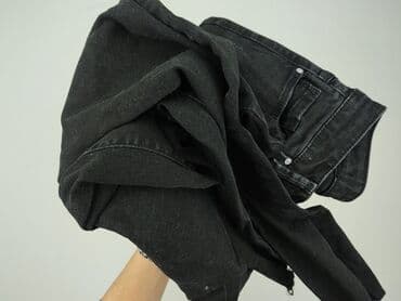 czarne jeansy bershka: Jeansy damskie, rozmiar XS — 4