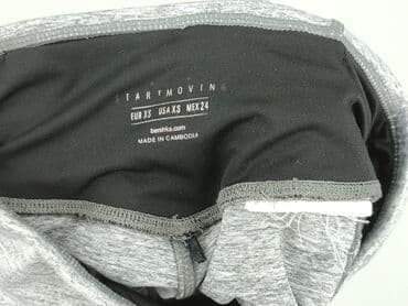 bershka legginsy prążkowane: Bershka, Legginsy Sportowe damskie, rozmiar XS — 5