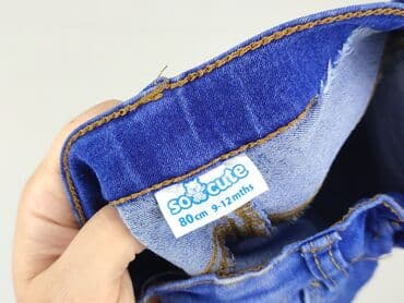 spodnice lidl: Denim pants, So cute, 9-12 months, condition - Very good — 4