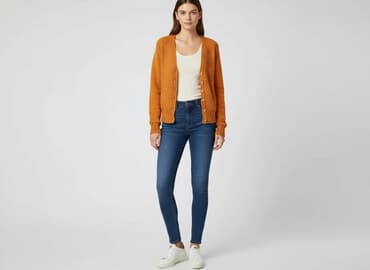 gdzie sprzedawać używane ubrania: Kardigan damski, rozmiar S — 5