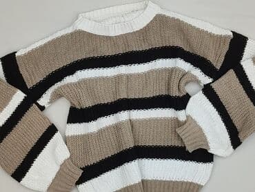 sweter w paski damski: Sweter damski, L — 1