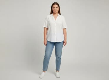 dluga biala koszula: Shein, Koszula damska, rozmiar XL — 7