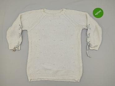 bialy sweter: Sweter damski, rozmiar XL — 2