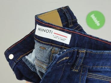 sinsay kurtka koszulowa dziecięca: Spodnie jeansowe, Minoti, 7 lat, 116/122, stan - Bardzo dobry — 4
