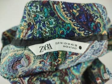 zara spodnie z szerokimi nogawkami: Zara, Spodnie materiałowe damskie, rozmiar M — 5