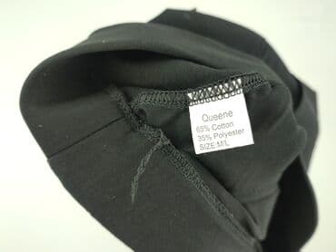 jeansy damskie z kokardkami: Queen, Spodnie materiałowe damskie, rozmiar L — 4