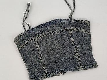 fitted jeans: Denim, Top damski, rozmiar S — 1
