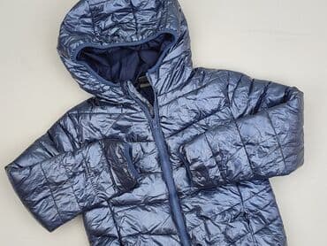 Children's down jacket Little kids, 9 years, Synthetic fabric, condition - Very good