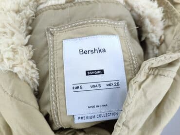 pull and bear kurtki zimowe: Bershka, Parka damska, rozmiar S — 4
