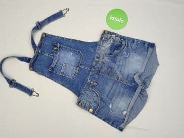 sukienka z denimu: Terranova, Ogrodniczki damskie, XS — 2
