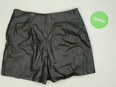 spódnica eko skóra plus size: Szorty damskie, M — 3