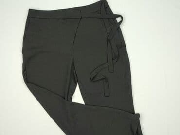 spodnie zara z paskiem: Zara, Spodnie materiałowe damskie, rozmiar S — 1