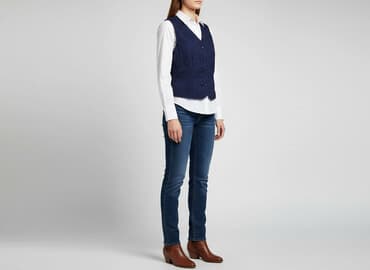 wólczanka kamizelka damska: Kamizelka damska, rozmiar L — 7