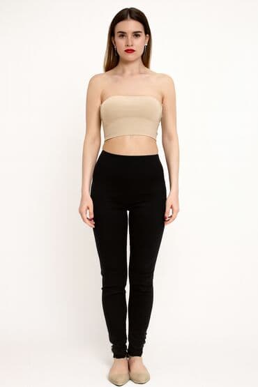 kapcie walkx: GANNI, Spodnie materiałowe damskie, rozmiar XS — 1