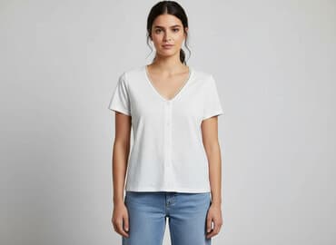 podkoszulek damski: Shein, Women`s T-shirt, size M — 1