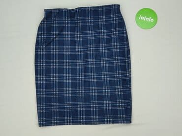 niebieska spódnice plisowane: Spódnica damska, XL — 3