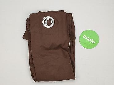 do domu: Zasłona na przelotkach – kolor brązowy - Typ: pojedyncza zasłona z — 2