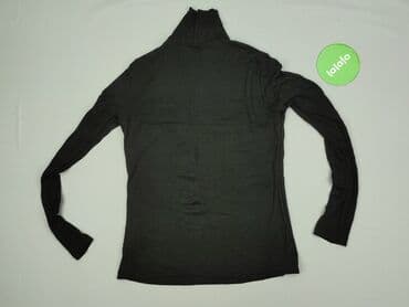 niebieski golf damski: H&M Basic, Golf damski, rozmiar S — 3