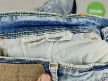 jeansy mom fit z dziurami bershka: Bershka, Szorty damskie, rozmiar S — 5