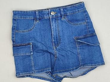 cargo crop: DENIM JEANS, Szorty damskie, rozmiar S — 1